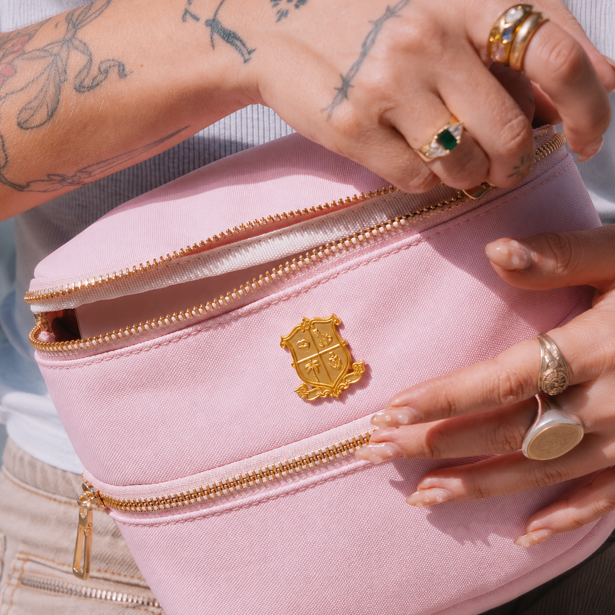 Strawberry Milk Pink Belt Bag