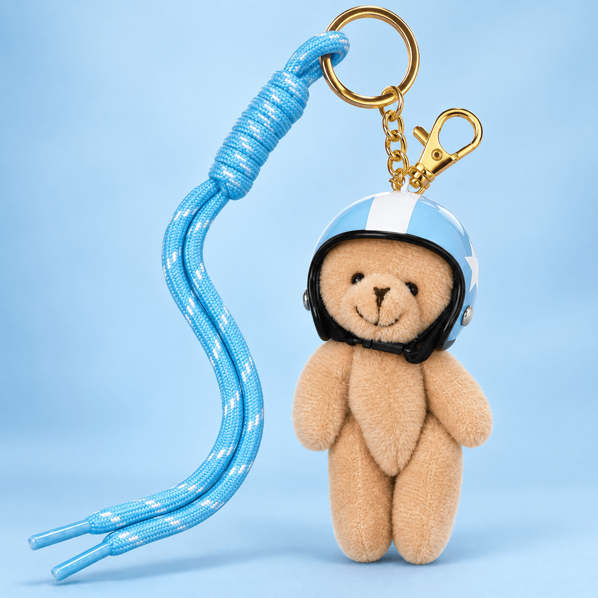 Blue Bear Keychain Charm 💙🐻