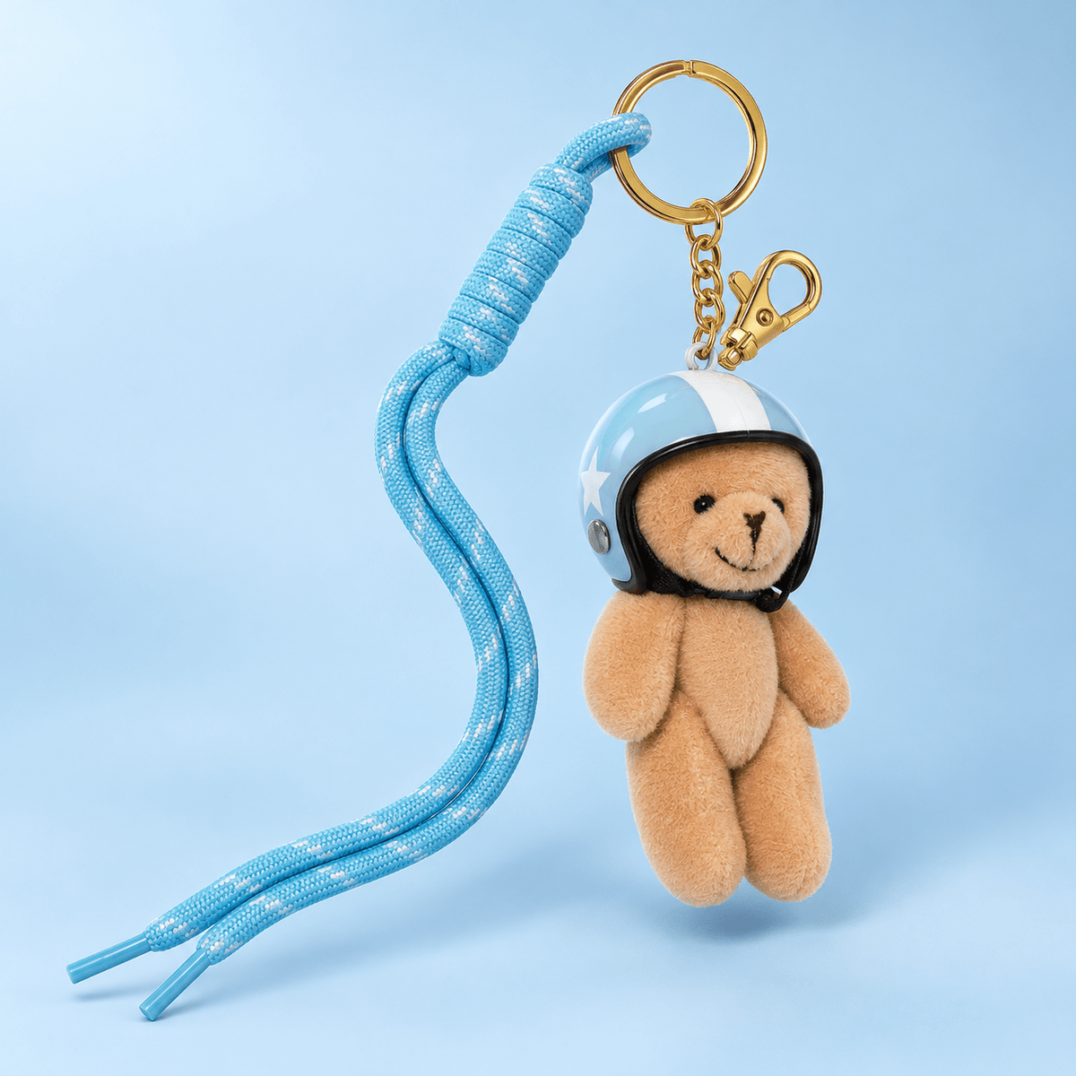 Blue Bear Keychain Charm 💙🐻