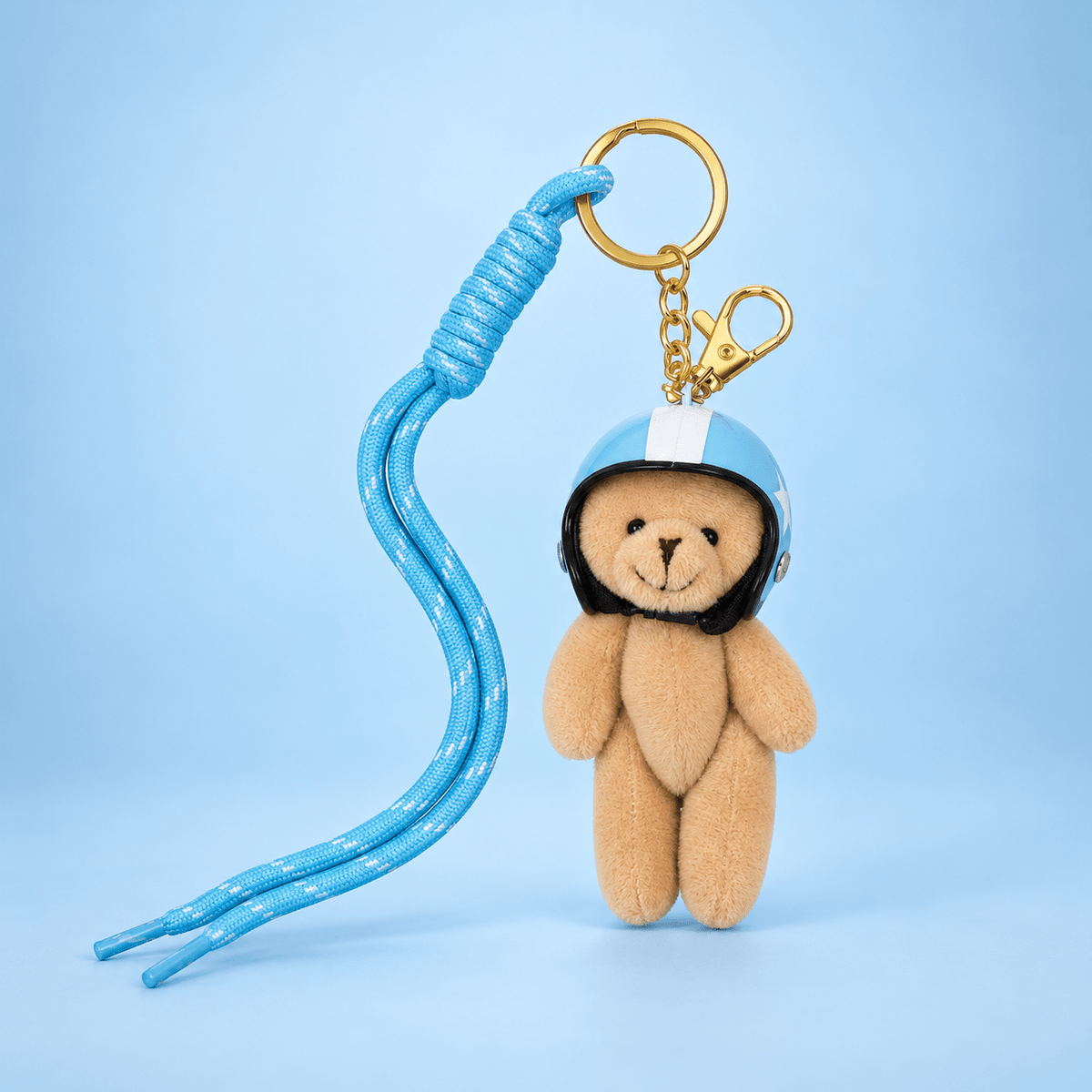 Blue Bear Keychain Charm 💙🐻